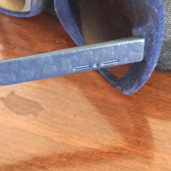 ITALIA SUNGLASSES VELVET BLUE WITH CRYSTAL - Picture 7 of 8